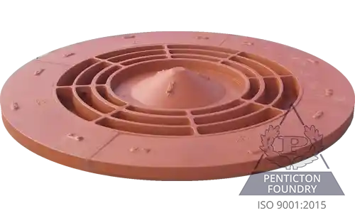 An image of a rockbox deadbed partially made in Class 2 Type A chrome white iron.